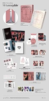Amazon.co.jp: STAYC Metamorphic 1st Album with Tracking